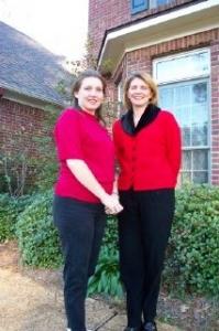 Karen and her sister Beverly before Right Weigh Clinic